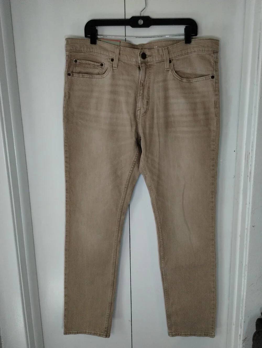 Goodfellow & Co Slim Straight Beige Jeans